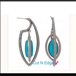 Montana Silversmith R47 Turquoise Earrings